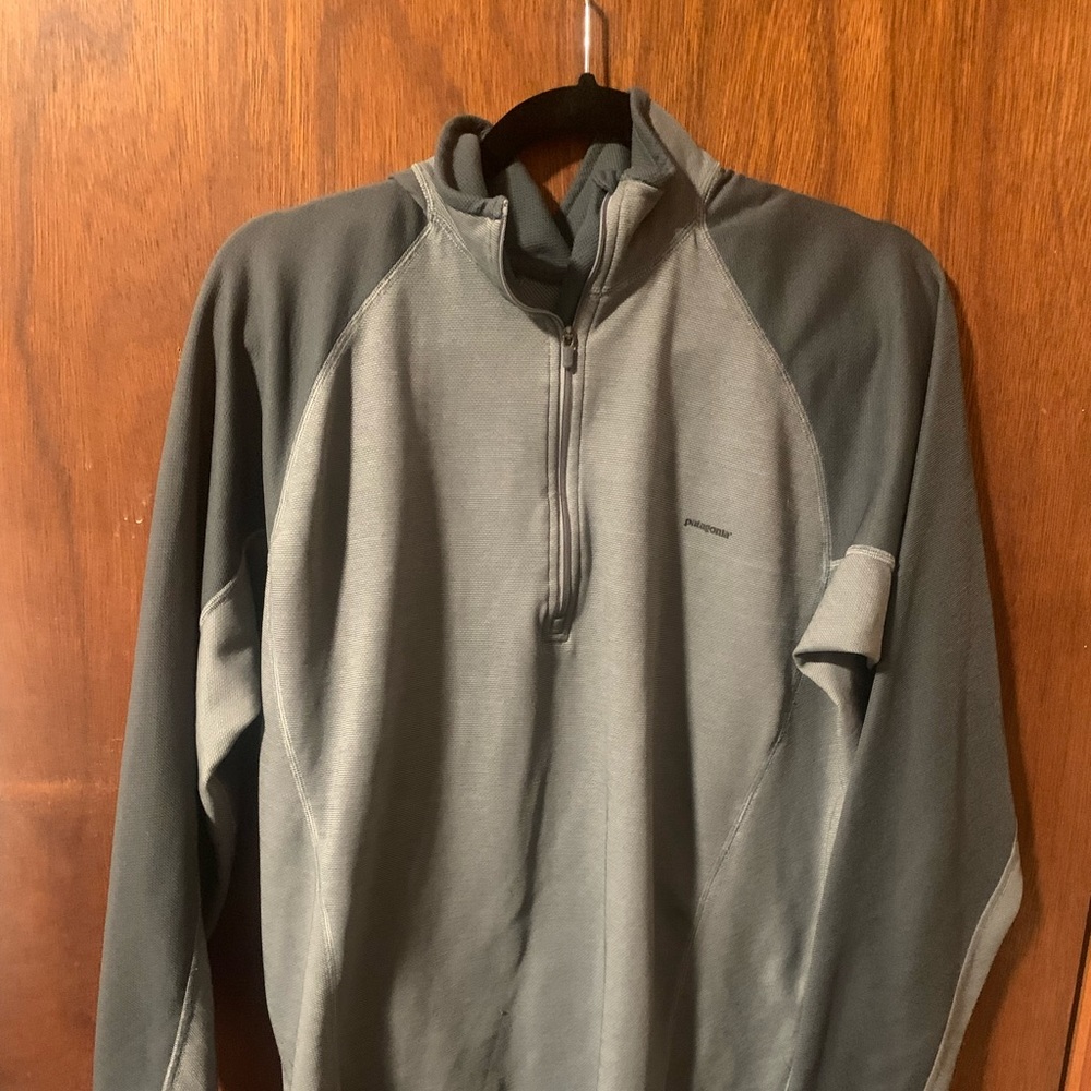 Grey Lightweight Patagonia Quarter Zip
